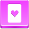 Free Pink Button Hearts Card Image