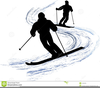 Clipart Snow Skiers Image