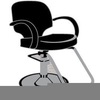Salon Chair Clipart Image