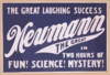 The Great Laughing Success, Newmann The Great In Two Hours Of Fun! Science! Mystery! Clip Art