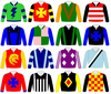 Jockey Silks Clipart Image