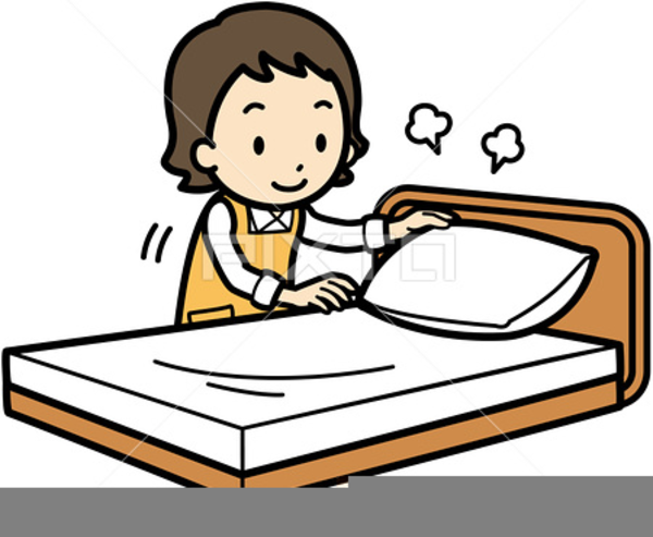Clipart Pictures Of Making Bed | Free Images at Clker.com - vector clip