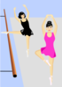 Ballerinas  Clip Art