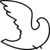 White Dove Clip Art