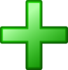 Green Cross Clip Art