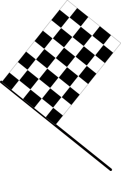 Checkered Flag Clip Art at Clker.com - vector clip art online, royalty