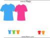 Tee Shirts Clip Art