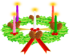 Advent Wreath Clip Art