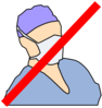 Doctor With Mask Not Available Clip Art