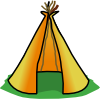 Tent 1 Clip Art