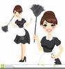 Free House Maid Clipart Image