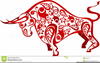 Chinese Ox Clipart Image
