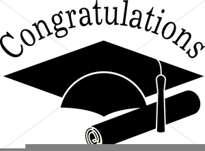 Free College Graduation Clipart Image