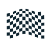 Chequered Flag Icon 2 Clip Art