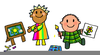 School Children Cartoon Cliparts Image