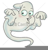Free Ghost Clipart Black And White Image
