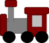 Red Train Clip Art