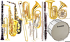 Orchestral Instruments Clipart Image