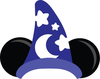 Mickey Mouse Sorcerer Clipart Image