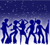 Disco Dancers Clip Art