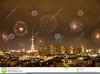 New Year Fireworks Clipart Image