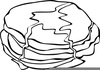 Pancakes Clipart Image