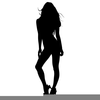 Sexy Silhouette Clipart Image