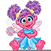 Elmo Abby Clipart Image