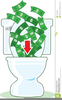 Free Flushing Toilet Clipart Image