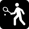 Tennis Or Squah Courts 2 Clip Art