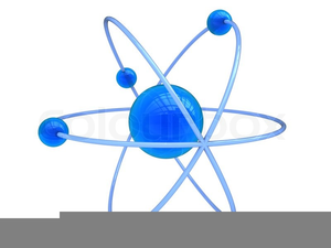 Free Hydrogen Atom Clipart Image