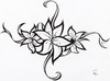 Flower Tattoo Tribal Ideas Image