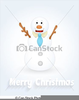 Free Surprised Snowman Clipart Image