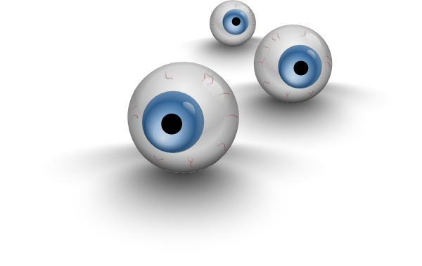 Eye Balls Clip Art at Clker.com - vector clip art online, royalty free