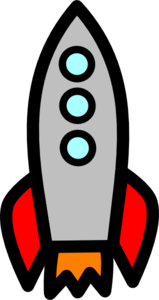  Rocket Ship Shooting Clip Art at Clker.com - vector clip art online 