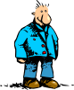 Man Standing Cartoon Clip Art