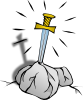 Sword In The Stone 2 Clip Art