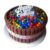 Gems Chocolate Cake Image