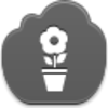 Pot Flower Icon Image