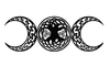 Pentacle Clipart Crescent Moon Image
