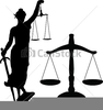 Balance Of Justice Clipart Image