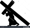 Jesus Carrying The Cross Clipart Image