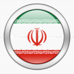Iran Flag Orb Icon Px Copyright Titan Icons Image