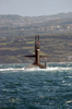 Uss Memphis (ssn 691) Heads Out To Sea Following A Brief Stop At This Eastern Mediterranean Port. Image