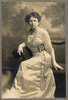 [hattie Caraway, Full-length Studio Portrait, Sitting, Facing Front] Image