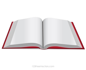 Clipart Picture Of An Open Book Image