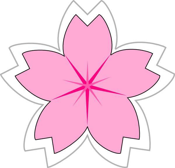Sakura Symbol Clip Art at Clker.com - vector clip art online, royalty free & public domain