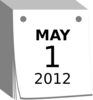 May 1 2012 Clip Art