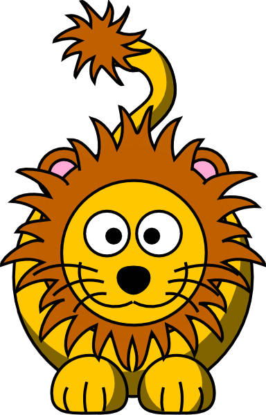 Cartoon Golden Lion Clip Art At Vector Clip Art Online