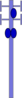 Blue Mono Pole Clip Art
